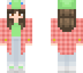 cute girl with frog hat