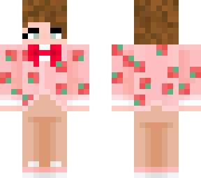 eret in a strawberry tux