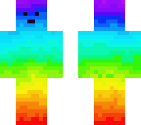 faded rainbow