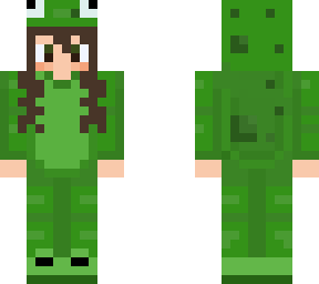 girl in a frog wunzie