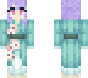 Girl in kimono | Minecraft Skin