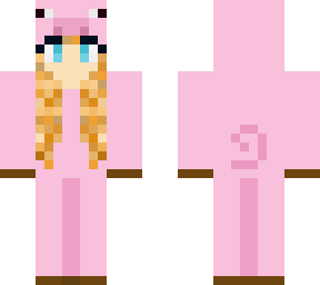 girl in pig onesie