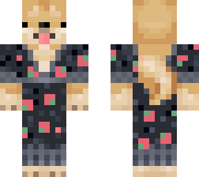 goth strawberry dress doge