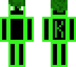 green/black dude