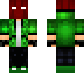 green gaming red hood