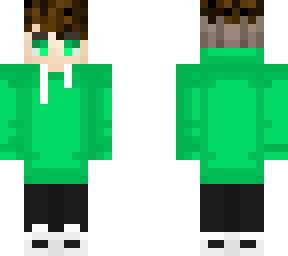 green hoodie boy