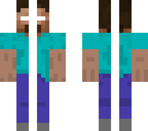 herobrine split in half!!