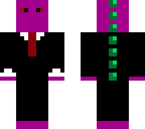 hitman barney dinosaur with spikes