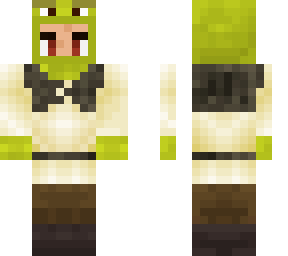 just an edited shrek skin
