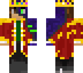 King version of my skin- ali | Minecraft Skin