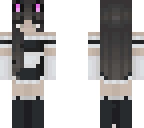 maid w black hair