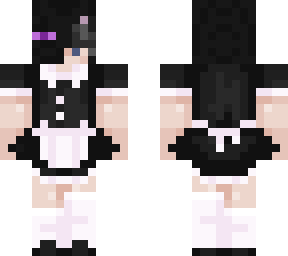 maid with enderman mask
