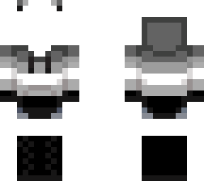 monochrome version of sukoare's aromantic hoodie