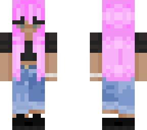 pink hair!