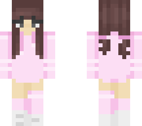 pink hoodie