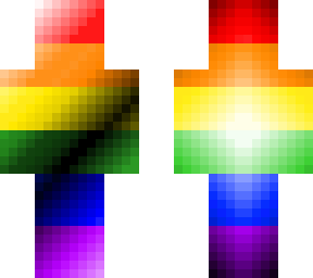 pride flag shading gradients