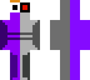 purple among us cyborg