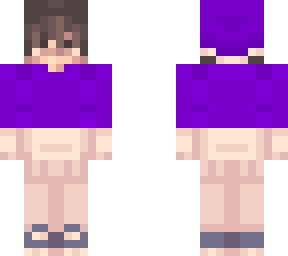 purple beanie man