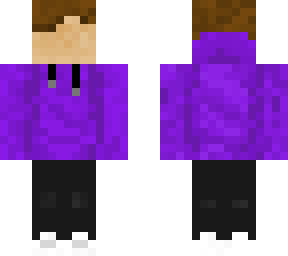 purple hoodie