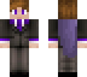 purple man with cape
