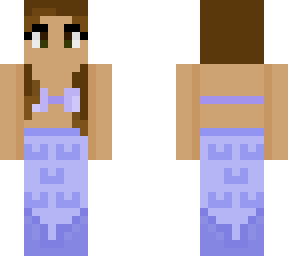 purple mermaid