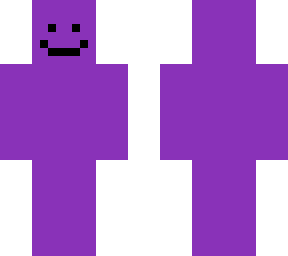 purple smile