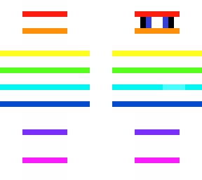 rainbow girl
