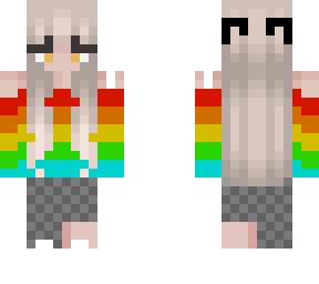 rainbow girl