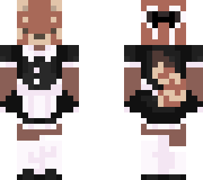 red panda maid dress