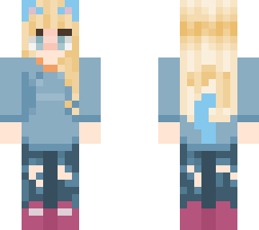 skin for my friend- cat ears bc i couldn't refrain