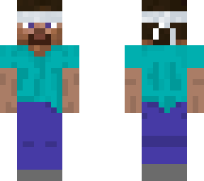 steve with only bandana slim no hair v2