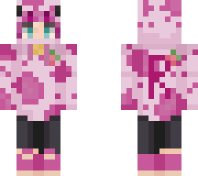 strawberry cow skin