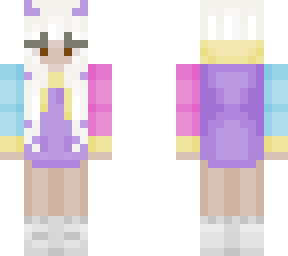 teddy fresh girl (silver hair)