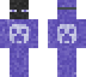 the guy with an enderman face but darkest