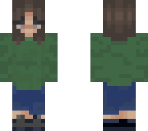 this is me as a minecraft skin