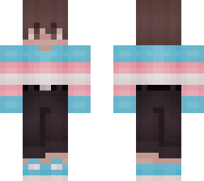 trans flag jumper boy