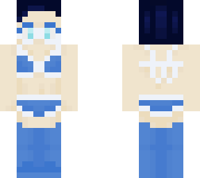 underwater knee-high girl