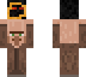 villager carries grim reaper head