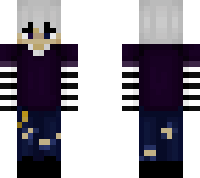 white hair goth