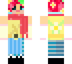 yellow flower girl