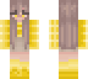 yellow girl with mini skirt( i didn't know what to name it)