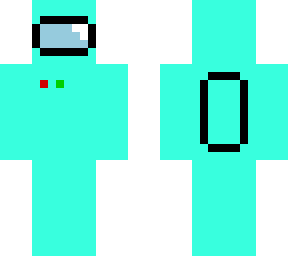 among us cyan (original creation)