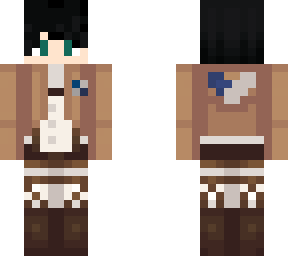 attack on titan skin by mohammed magdy