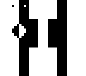 black & white