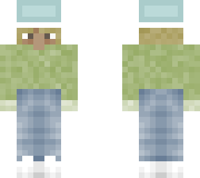 blonde sweater boy with blue beanie (official stroomel skin)