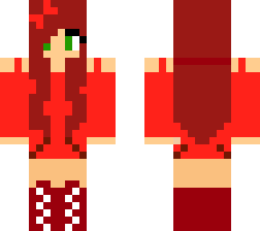 blood red girl
