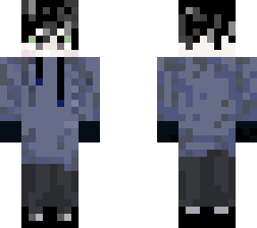 blue emo boy<3
