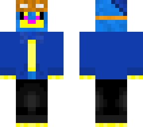 blue freddy with pants