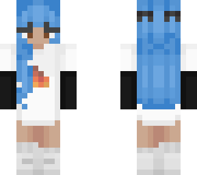 blue haired girl sapnap