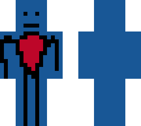 blue man